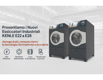 Introducing the New KENLE E22 & E28 Industrial Dryers