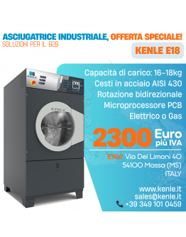 Asciugatrice professionale KENLE E18