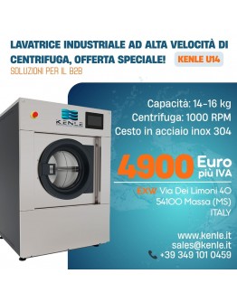 Lavatrice industriale Supercentrifuganti KENLE U14